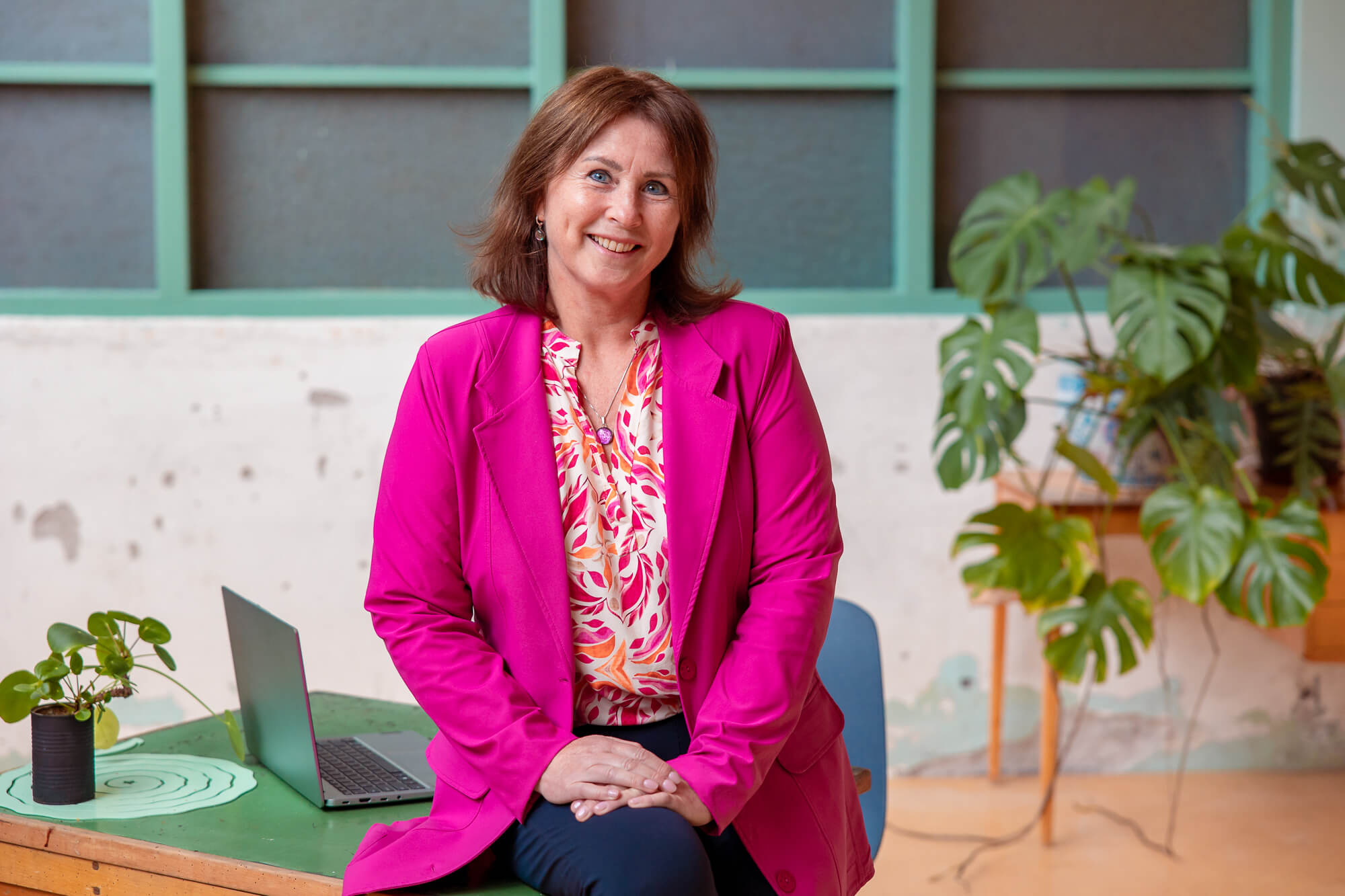 Debbie Hoff, branding en webdesigner en eigenaar van Be Visual Online